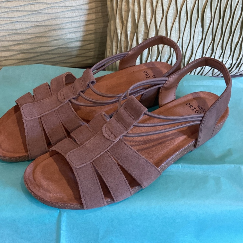 Earth Origins leather sling sandals
